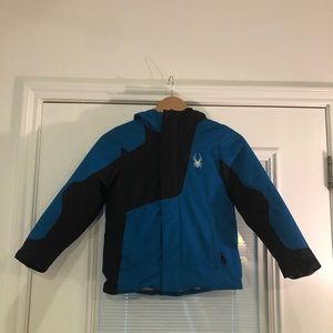 Spyder boys heavy jacket. Size small 7-8.